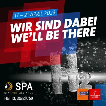 EDUR at Hannover Messe 2023 with the Star Pump Alliance